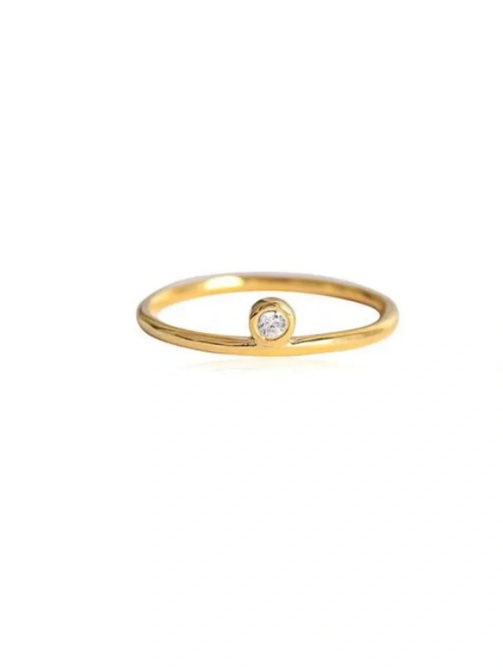 Leah Alexandra Minor Ring - SZ 8 - Picture 1 of 5